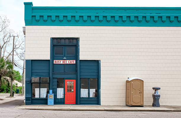 Porta potty delivery and setup in Liberty, NC